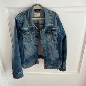 J.Crew girls’ stretch denim jacket